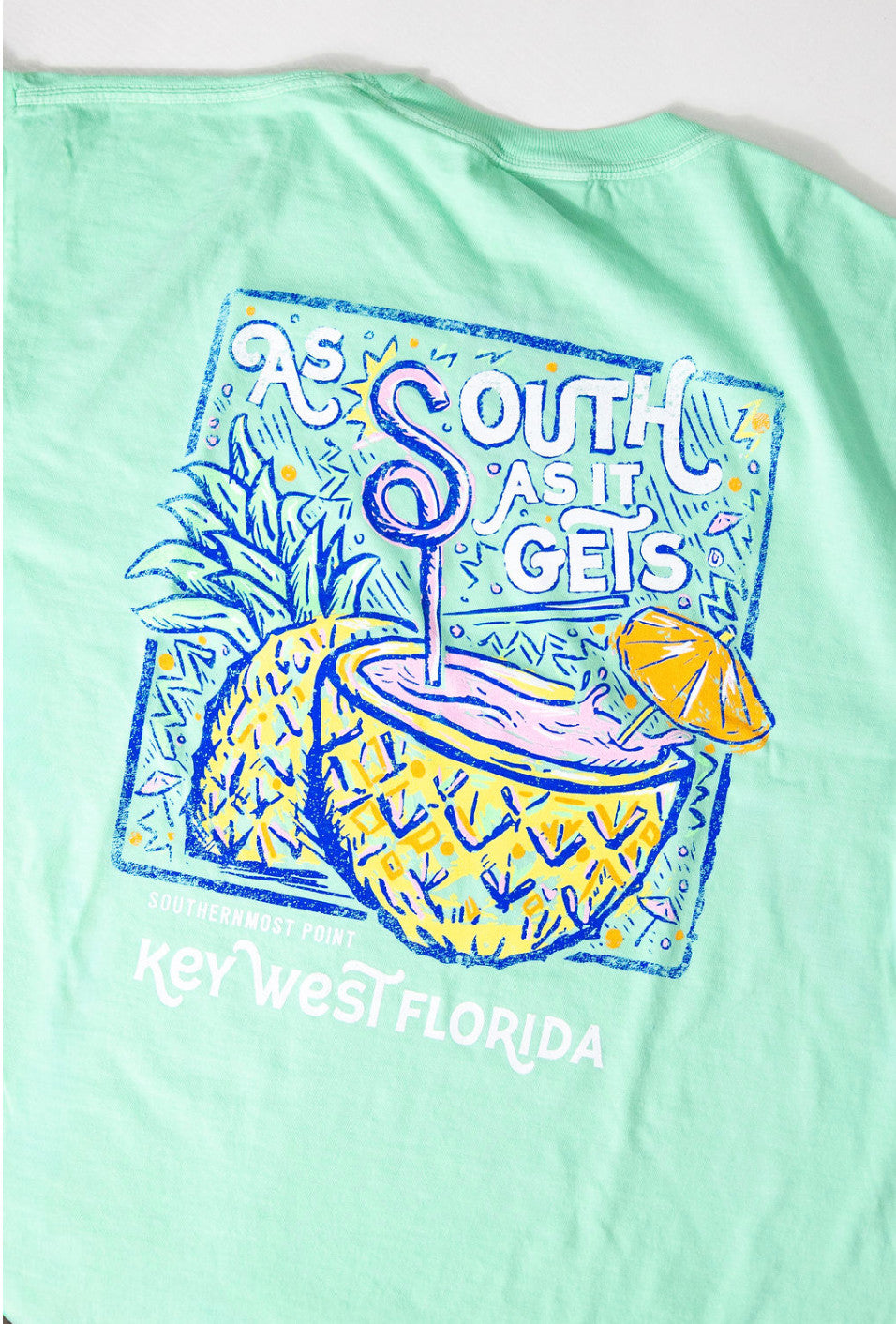 Southern Fried Key West Pineapple Tee SS
