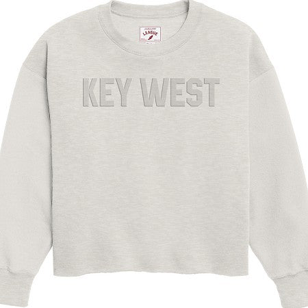 Legacy Reverse Key West Oversized Fleece Oatmeal Heather**
