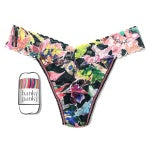 Hanky Panky Rolled Signature Original Lace Rolled Thong Unapologetic O/S