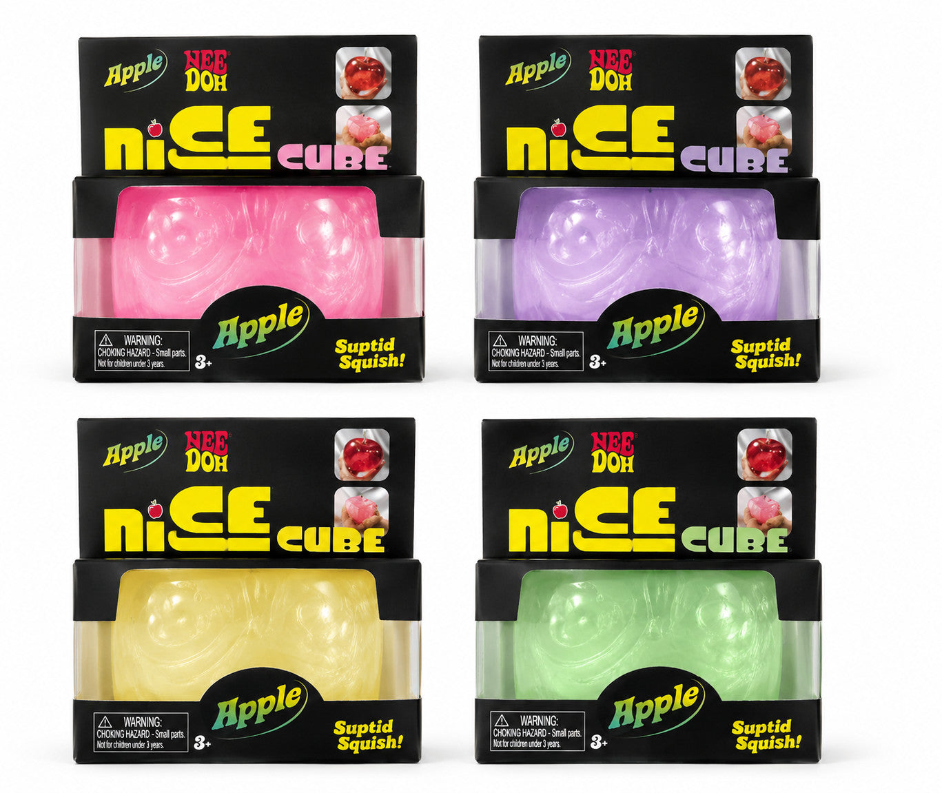 Needoh Apple Squishy Toy