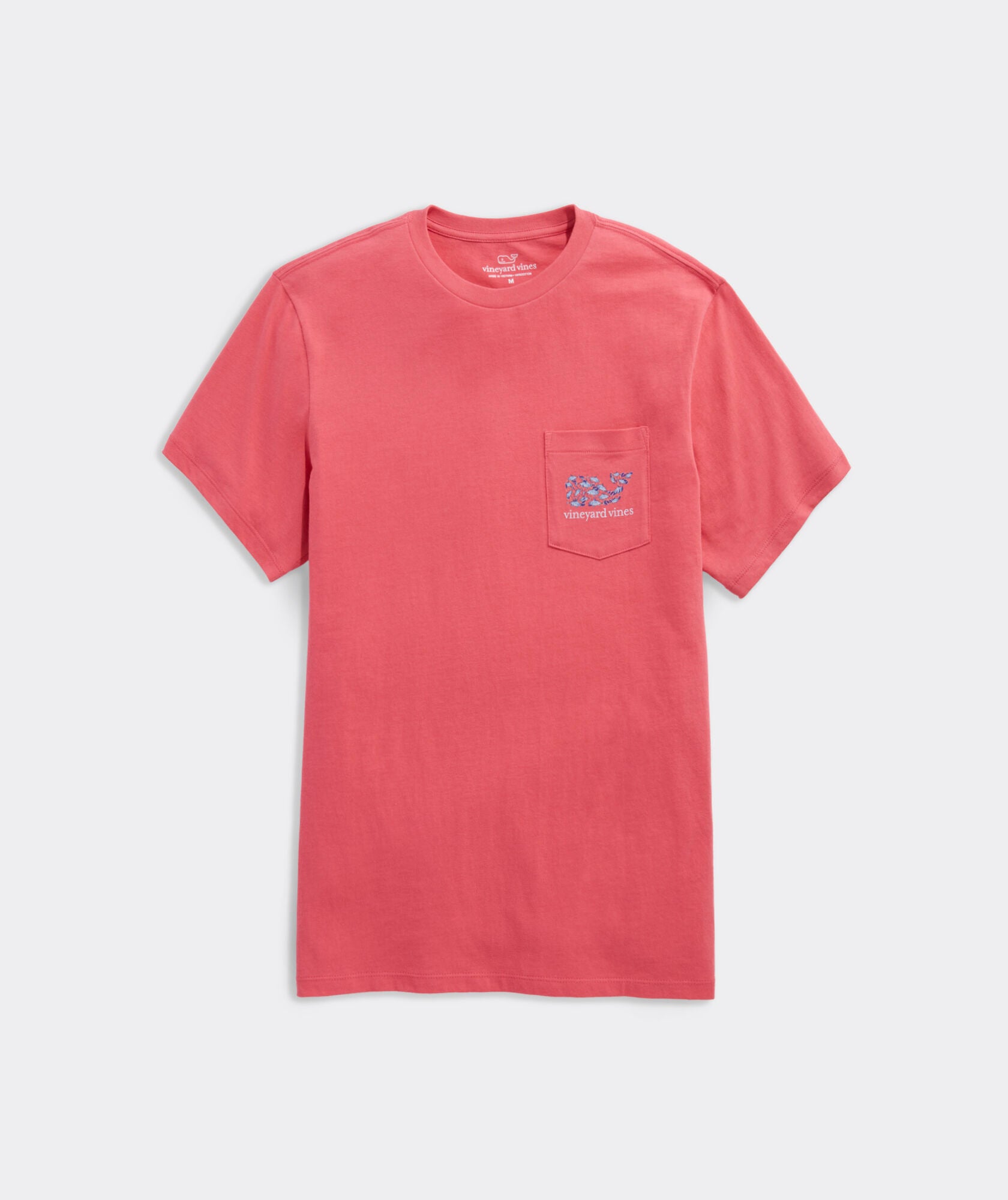 Vineyard Vines Harbour Fish Whale Pocket Tee SS