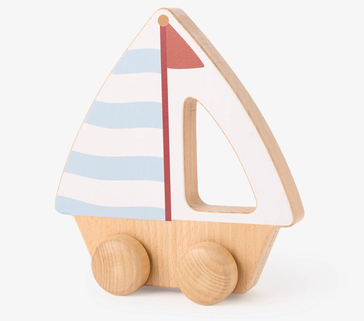 Elegant Baby Wooden Boat Toy