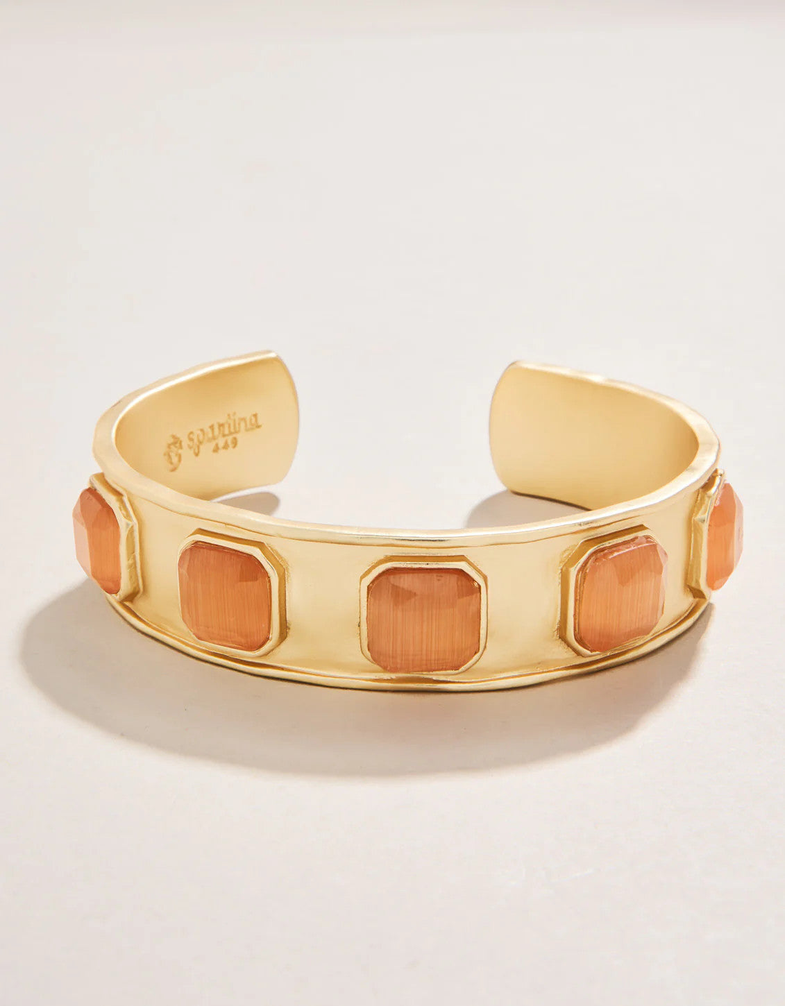 Spartina Nantahala Cuff Bracelet Optic Sunshine