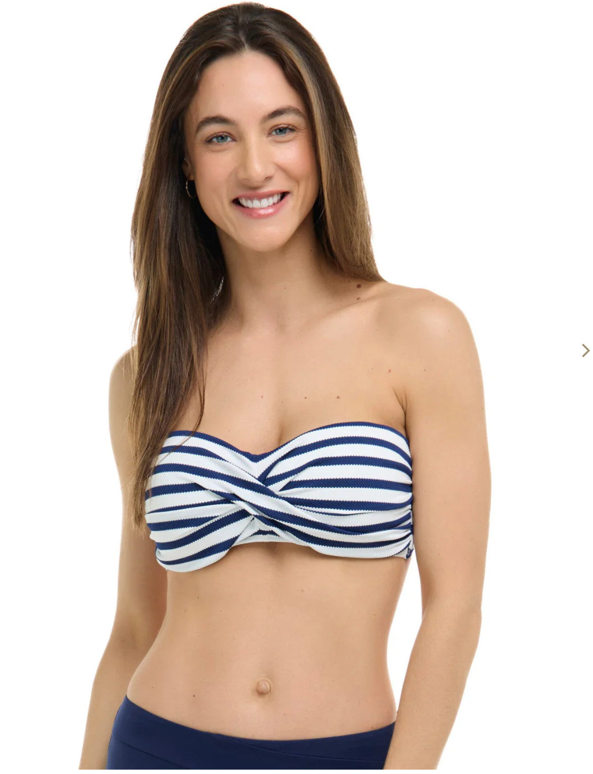 Skye Nautik Clara Bikini Top Dark Seas