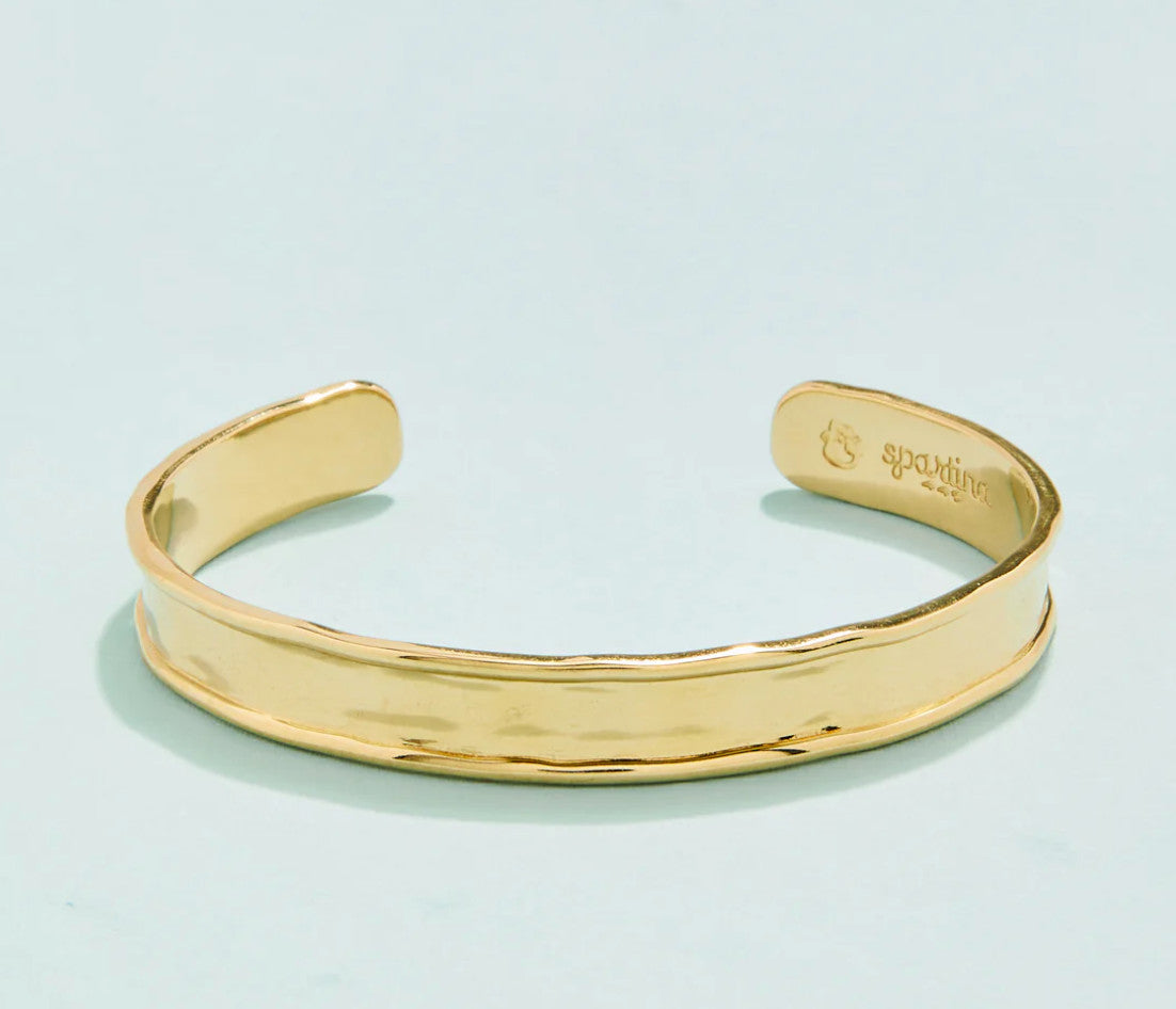 Spartina Twin Pines Cuff Bracelet Gold
