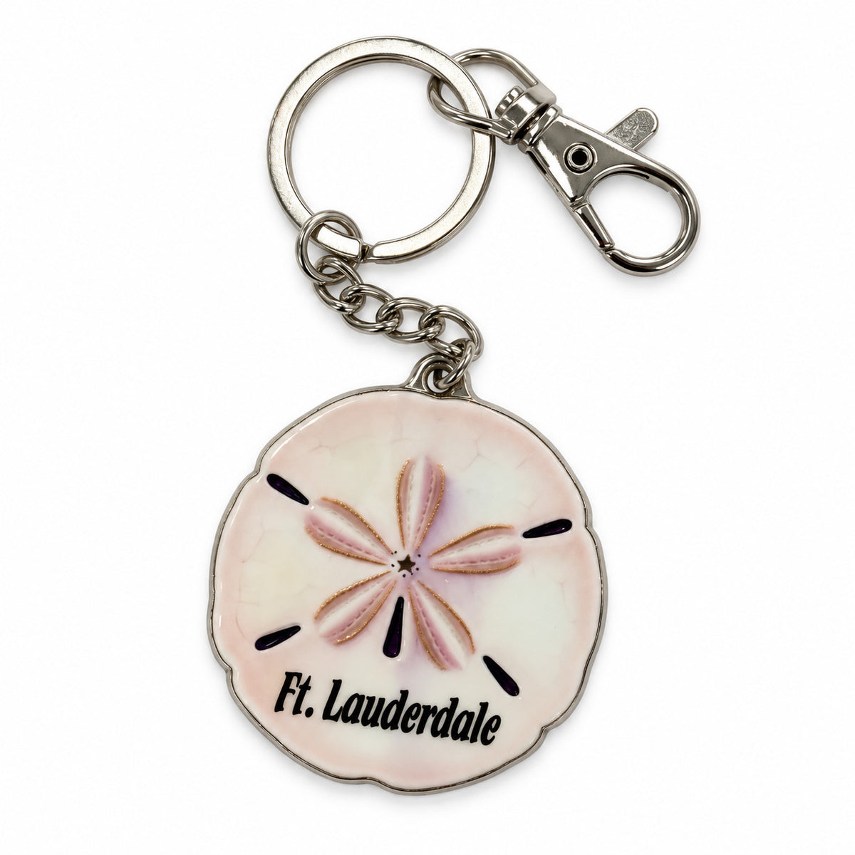 Ft. Lauderdale Sand Dollar Keychain