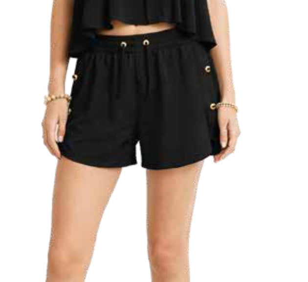 Salty Weekend Dreamcare Solid Shorts Black