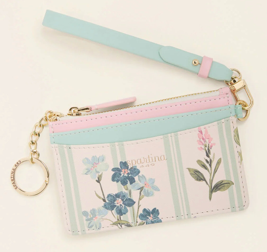 Spartina Slimcard Coinpurse Blooming Stripe