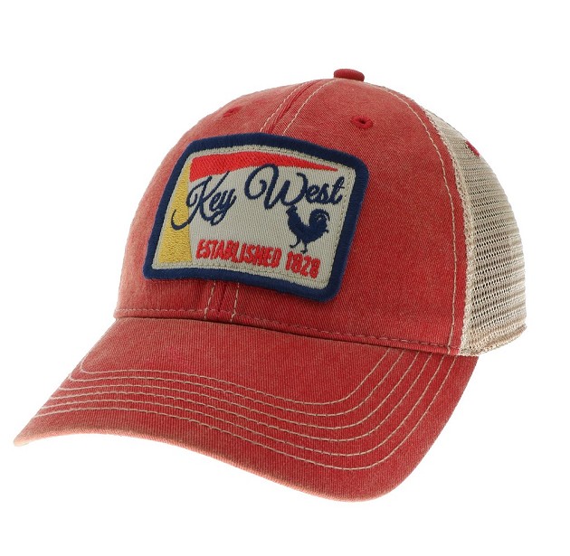 Legacy Trucker Key West Rooster Hat - Shaddow & Fish