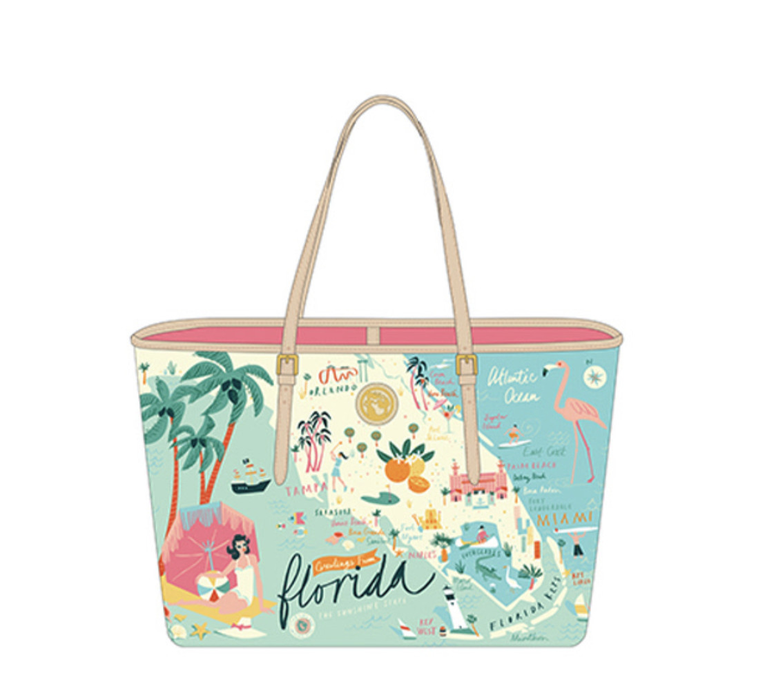 Spartina Florida Tote - Shaddow & Fish