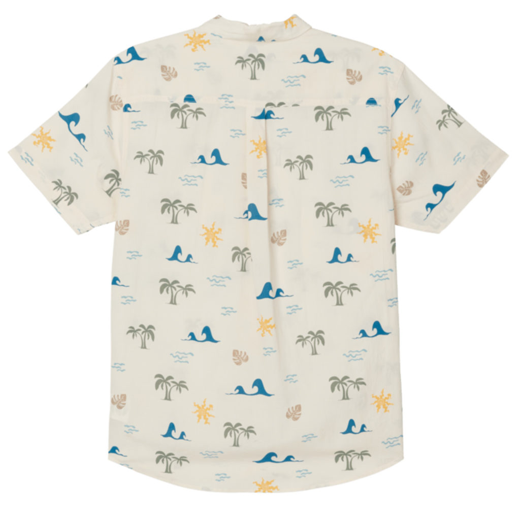 O'Neill Oasis Eco Button Down SS Cream - Shaddow & Fish